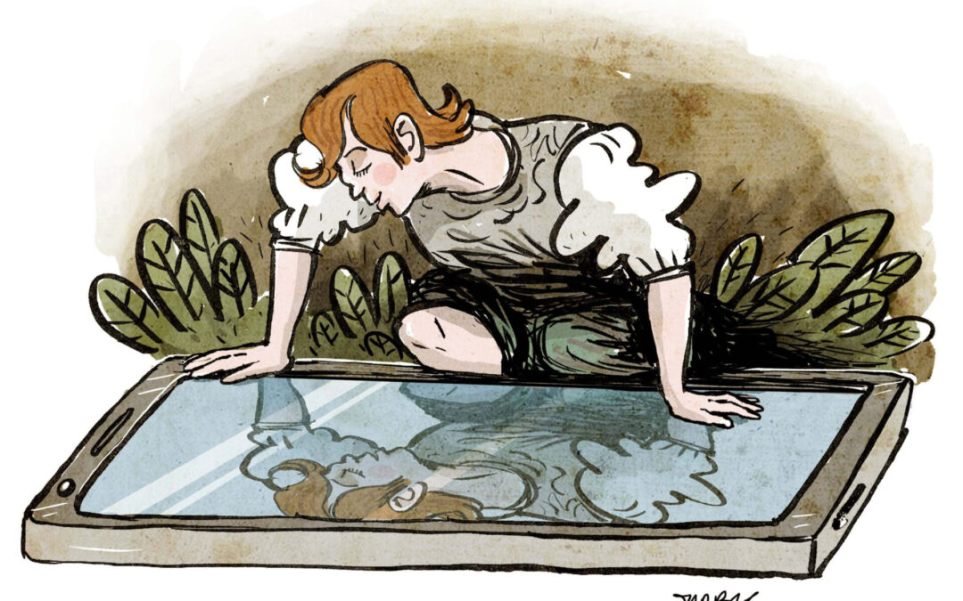 Cartum para a revista Continente